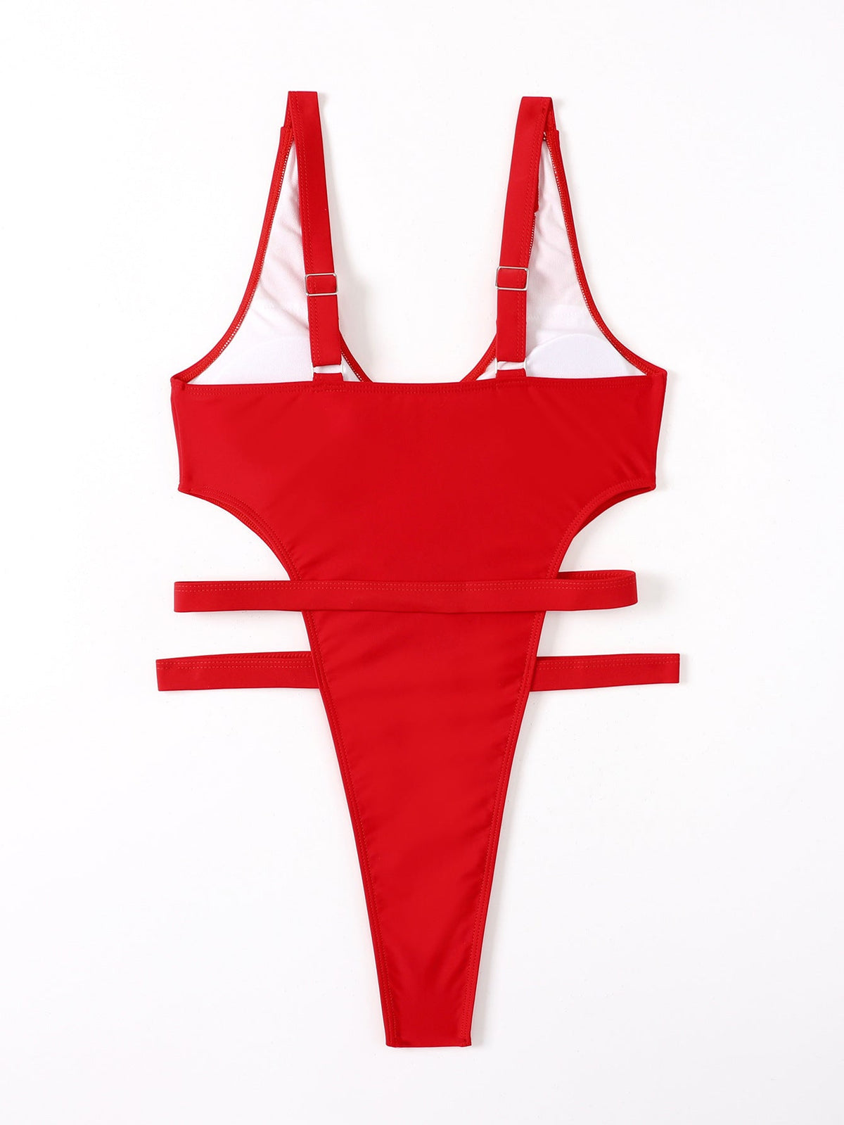 Women's Cutout Belt One Piece Swimsuit Bikini