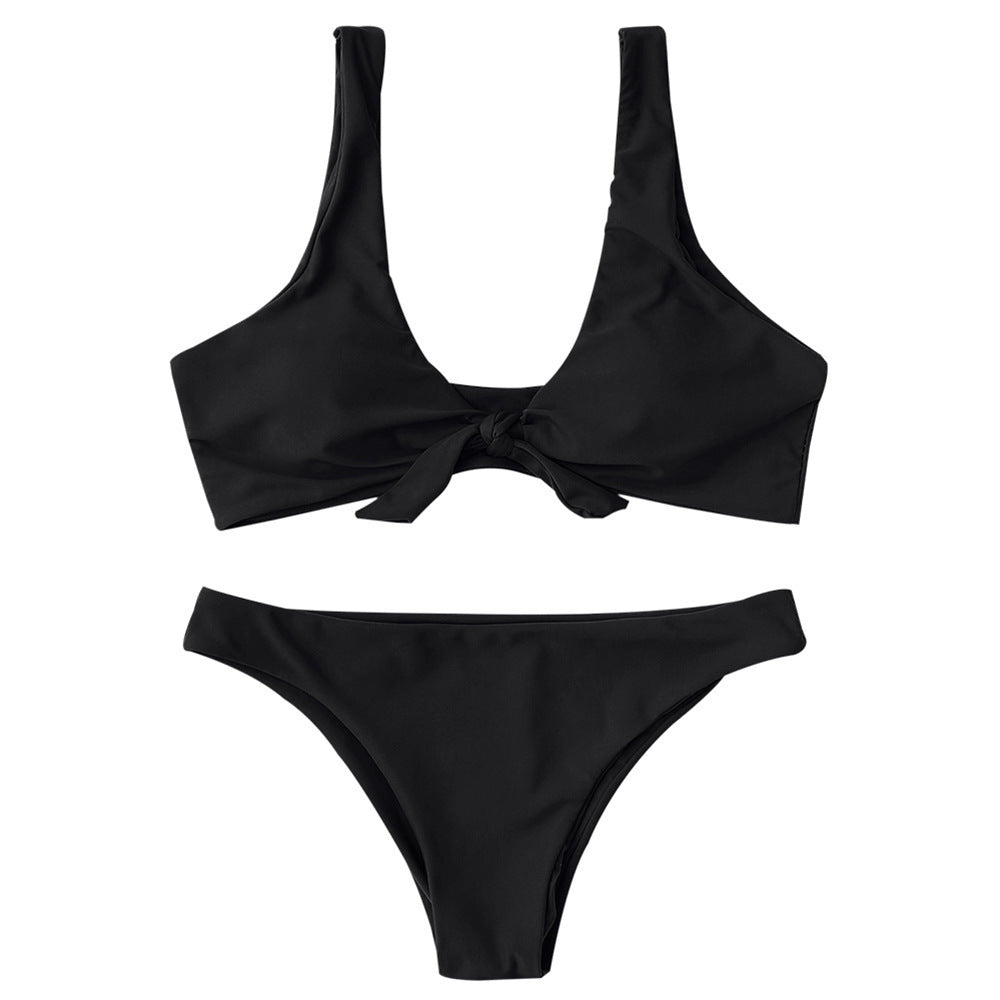 Bikini Set sexy Solid Female Swimsuit