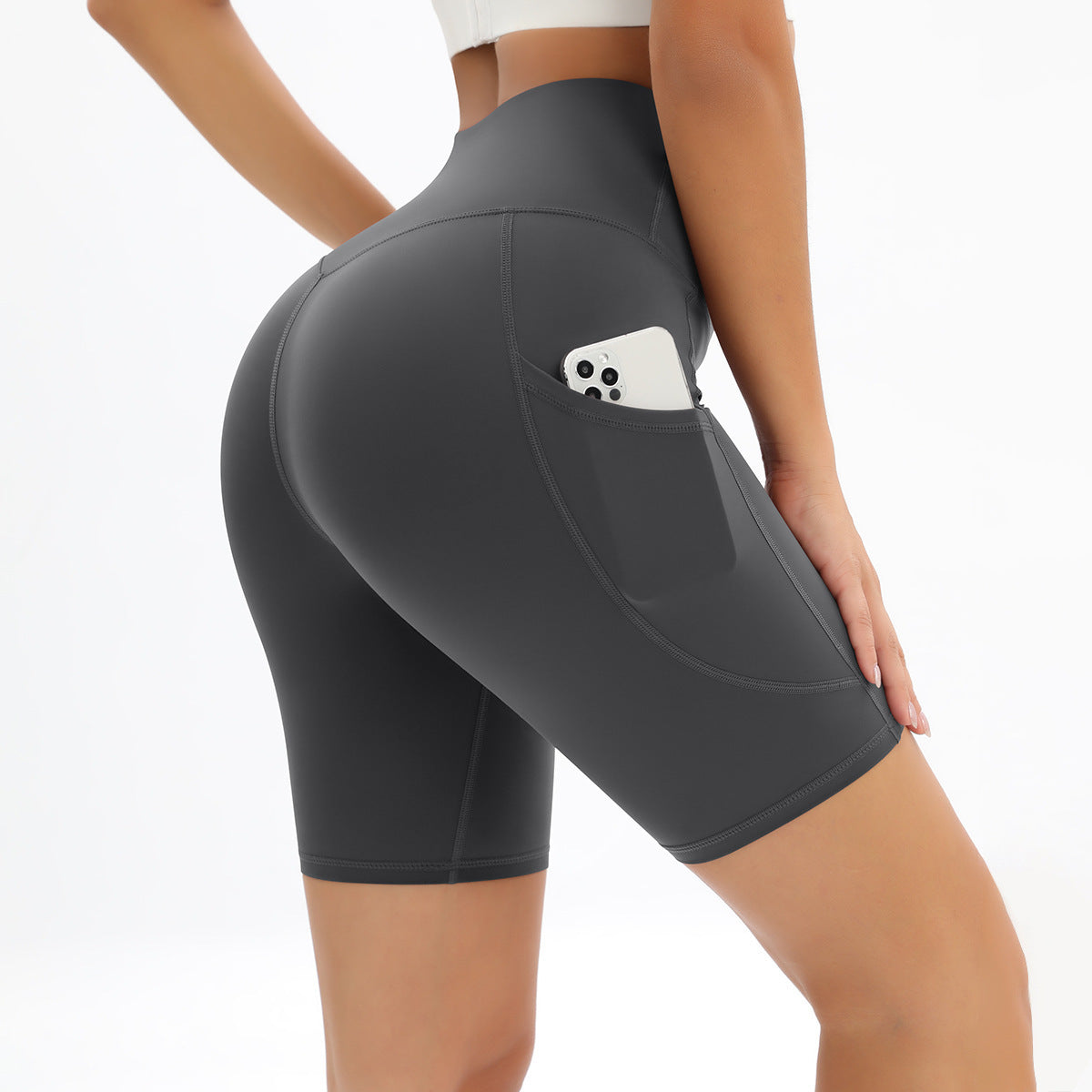 Women's Double-sided High Waist Hip Lift Tight Sports