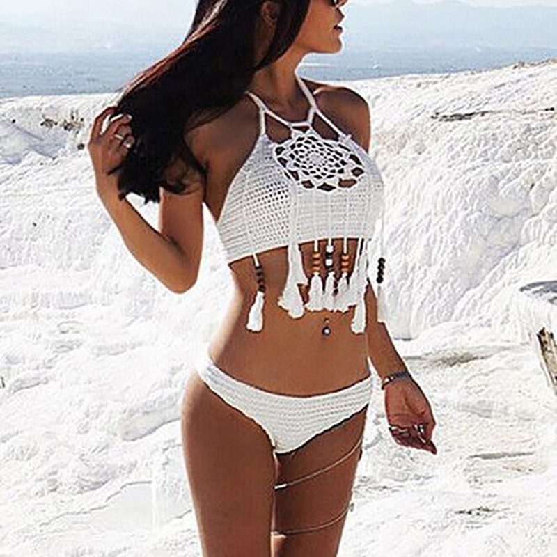 Tassel bohemian swimsuit