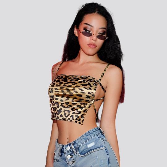 Kennidi Leopard Tank Top