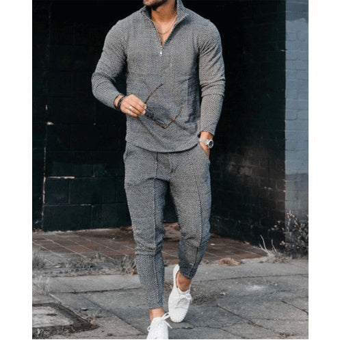 European And American Men's Sports And Leisure Loose Suit