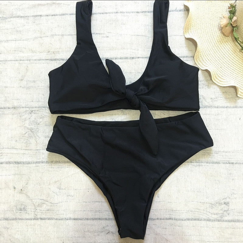 Bikini Set sexy Solid Female Swimsuit