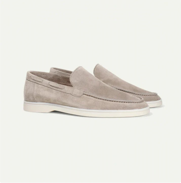 Loafers Matte Suede Slip-on Men