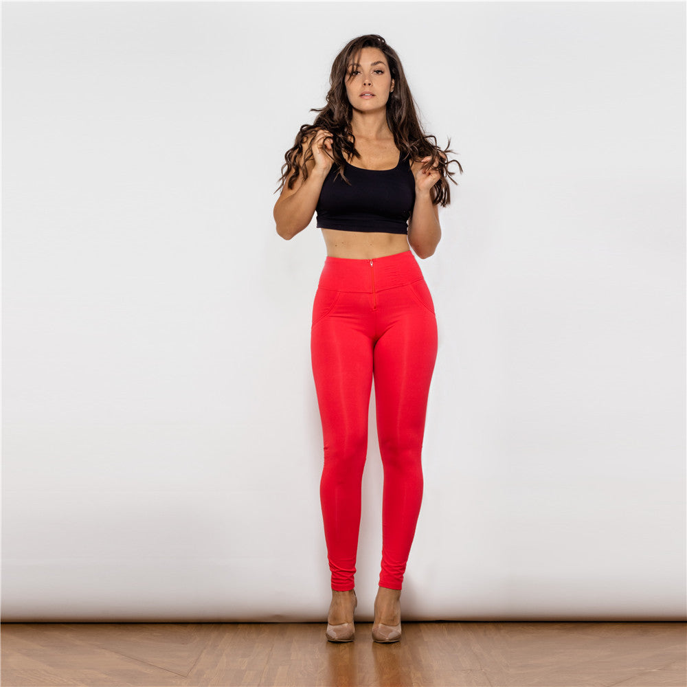 shascullfites melody red leggings yoga pants butt lifting workout leggings peach lift