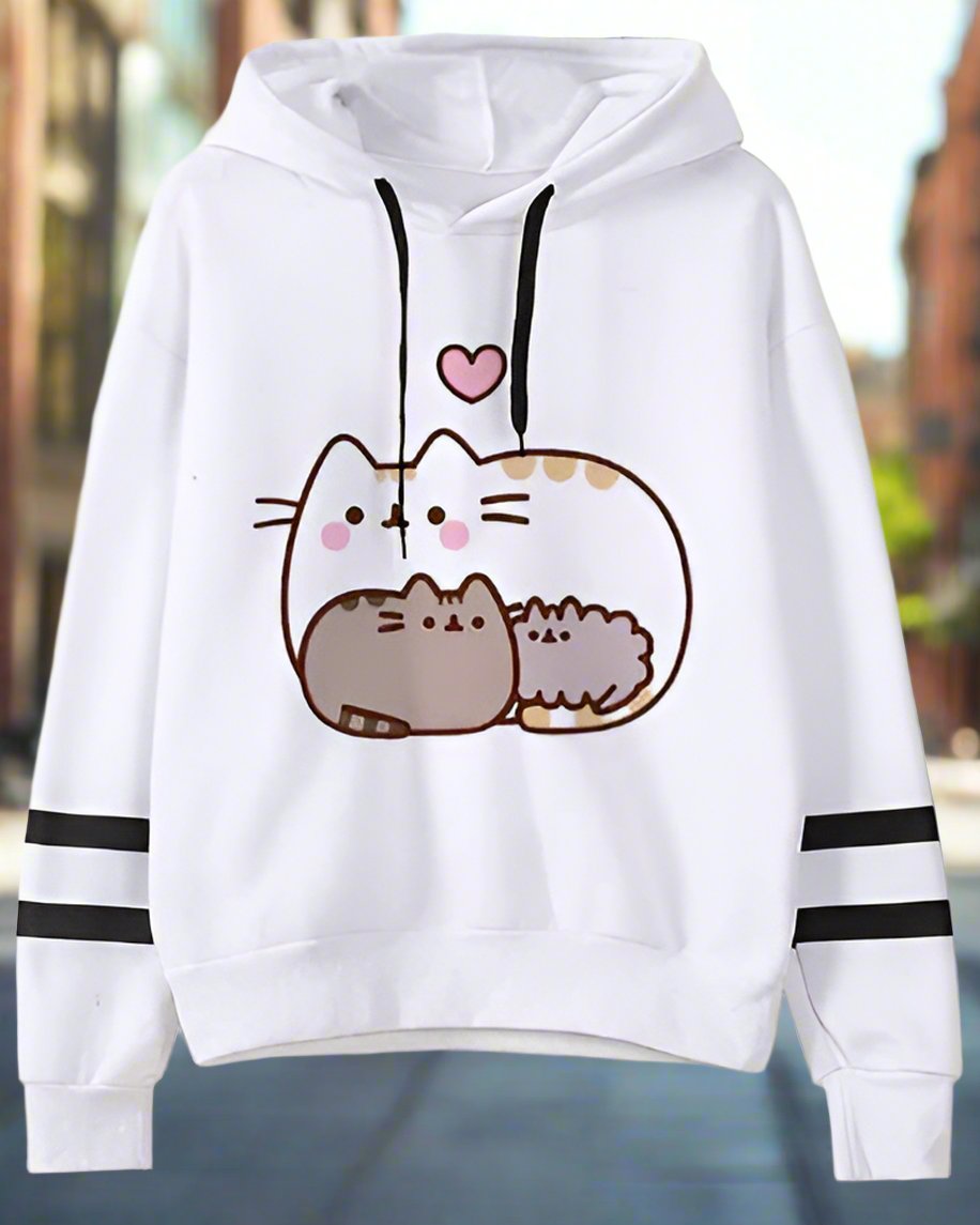 Fleece Hoodie Loose Casual Hoodie