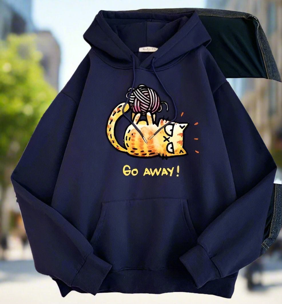 Creative Personality Pattern Hooded Sweater