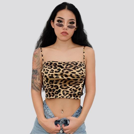 Kennidi Leopard Tank Top