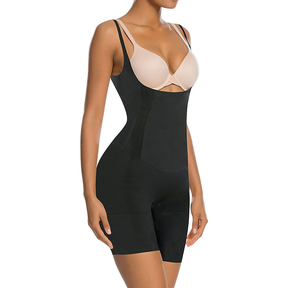 Women's Fashion Solid Color Tight One-piece Shapewear