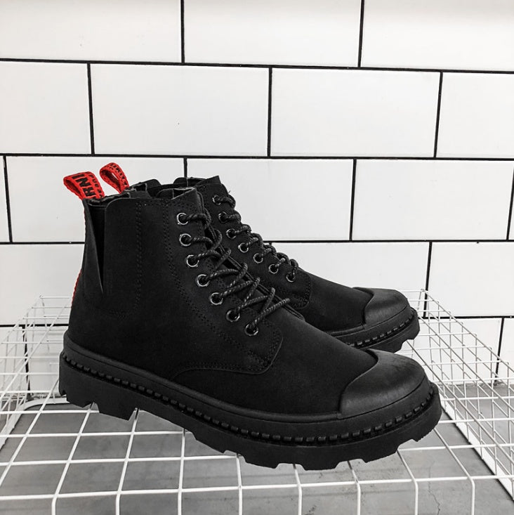 Fashion Ankle Boots Winter Autumn men's Motorcycle Martin Boots men Boots Snow Boots Oxfords men Shoes