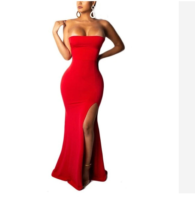 Hypnotic Heart Sexy Backless Mermaid- Maxi Dress