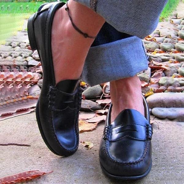 European and American style loafers