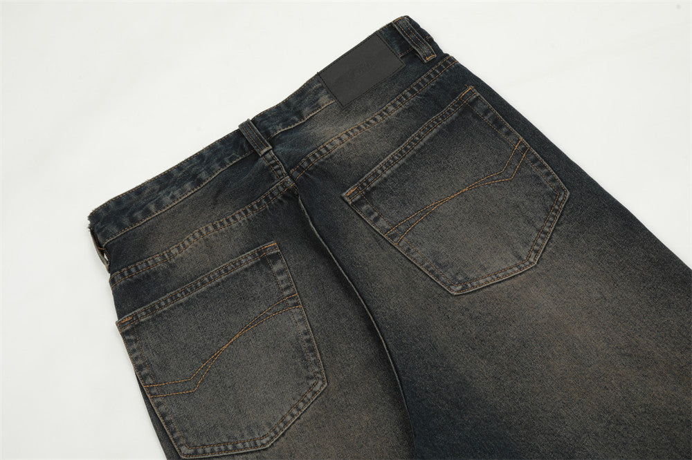 Vintage Fashion Washed Skinny Jeans For Men