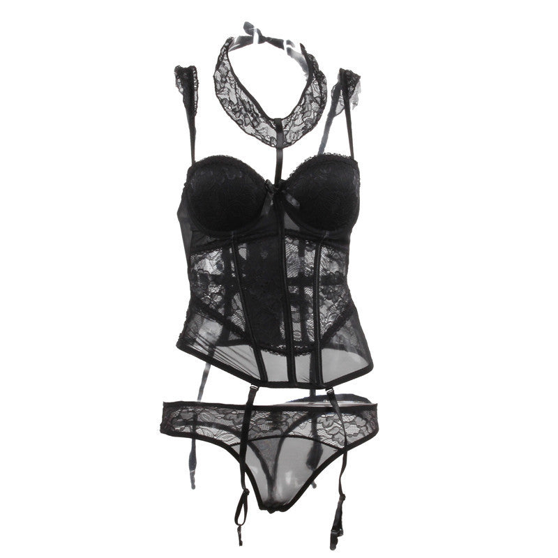 Erotic Lingerie Lace Shapewear Vest Erotic Suit