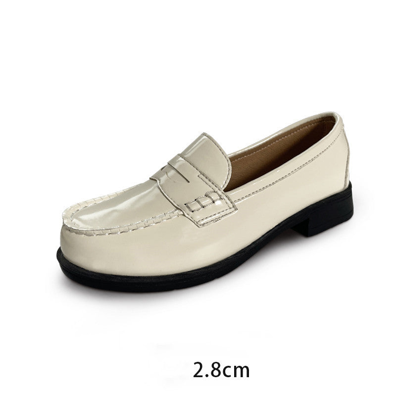 Leather Shoes Low-heel College Style Japanese Uniform Shoes Loafers