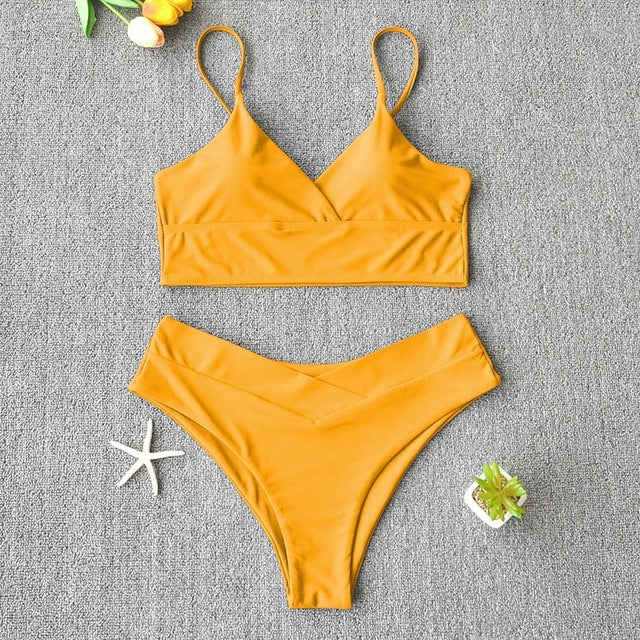 Swim Suit Swimsuit Women Two Piece Swimwear Beach Bikini 27