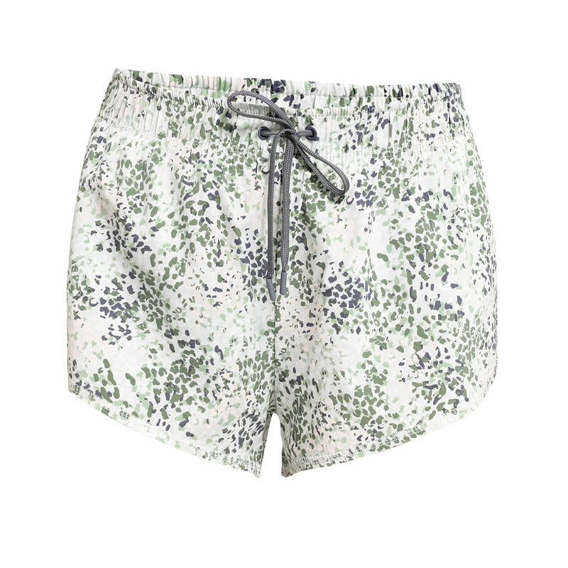 Floral Sports Shorts For Women