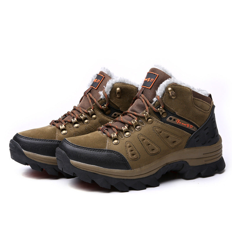 Men's Daddy Shoes Cold And Warm Snow Boots Men