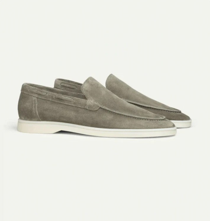 Loafers Matte Suede Slip-on Men