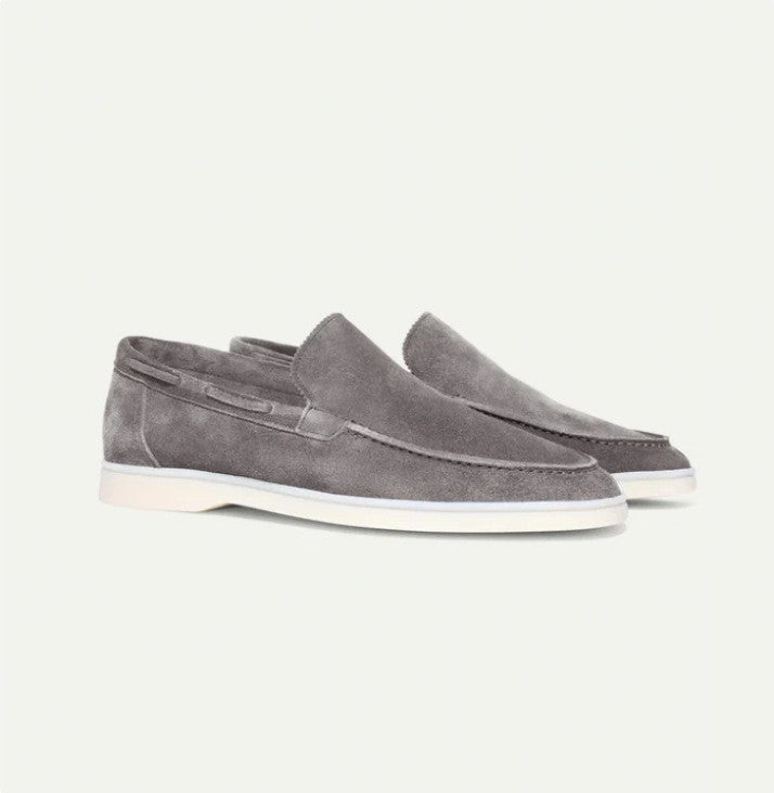 Loafers Matte Suede Slip-on Men