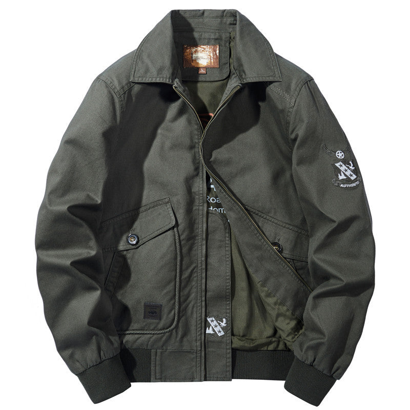 Men's Bomber Jacket Spring And Autumn