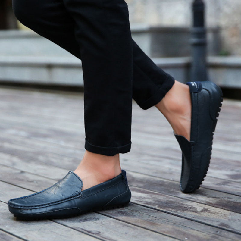 Men Loafers Slip On Formal Comfortable Soft Shoes