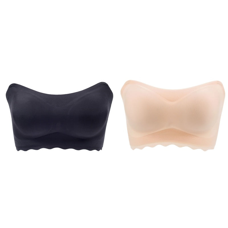 Plus Size Strapless Bra Fat Mm Push Up