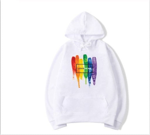 Men's Pride Lgbt Cotton Fleece Hoodies Sweatshirts Man Love Wins Sweatshirts Hoodies Comics Hoodie