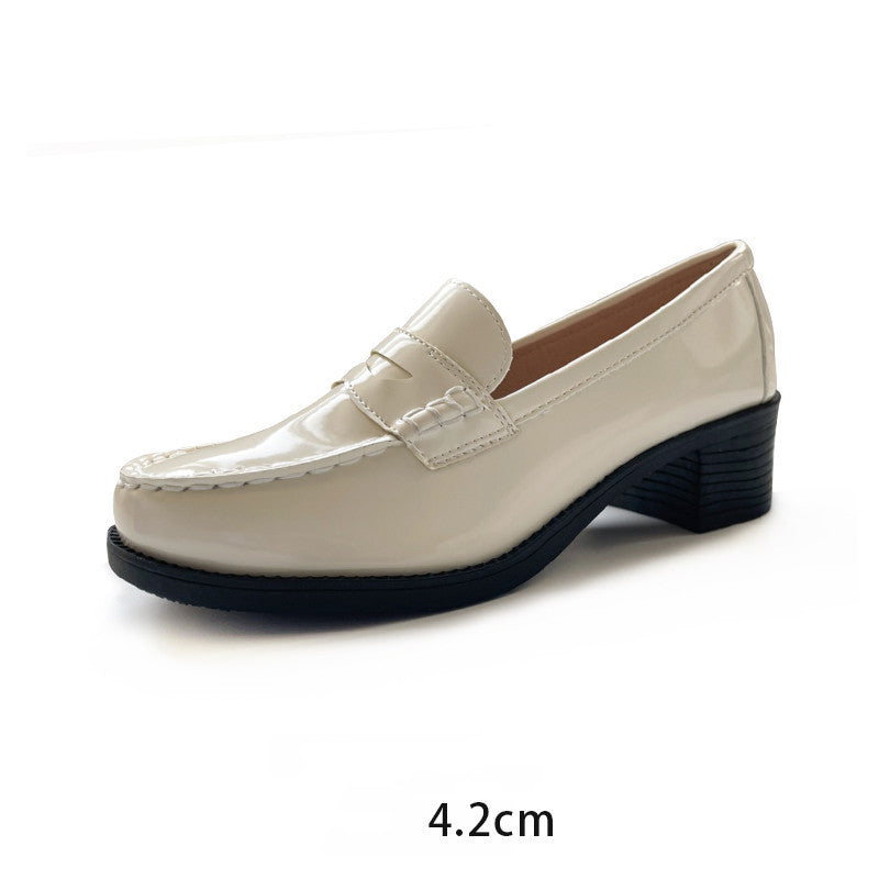 Leather Shoes Low-heel College Style Japanese Uniform Shoes Loafers