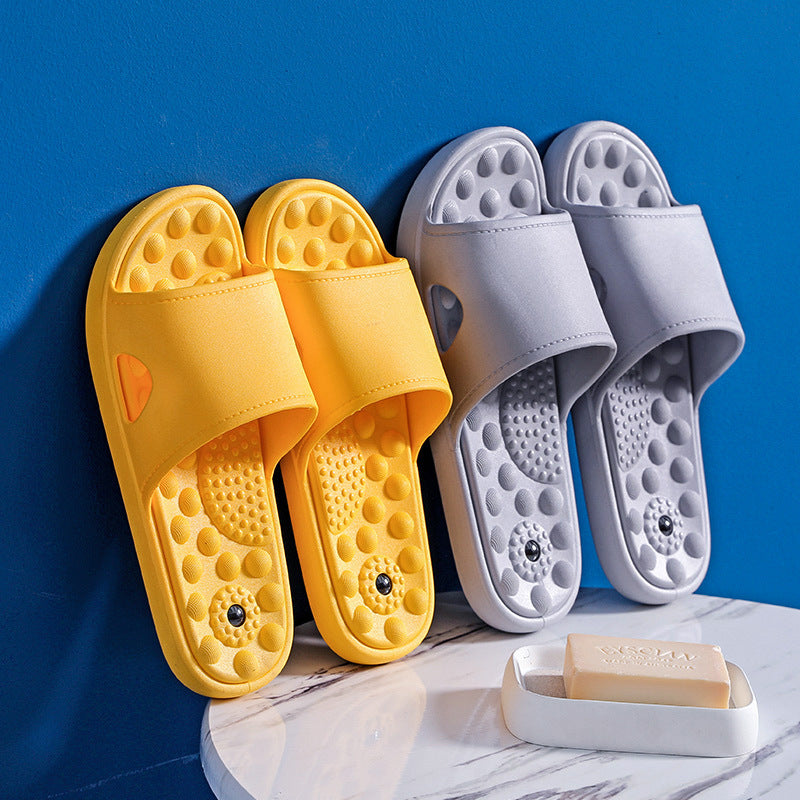 Non-slip Thick Bottom Hotel Club Bath Massage Sandals And Slippers For Men