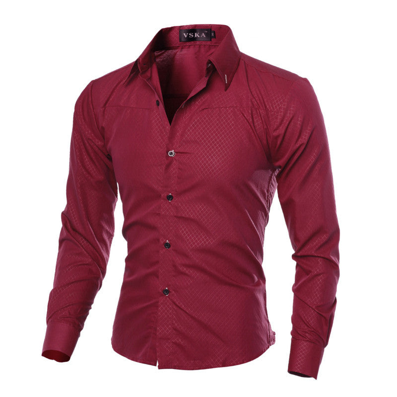 Men's Casual Shirts New Style Men's Long-sleeved Shirts