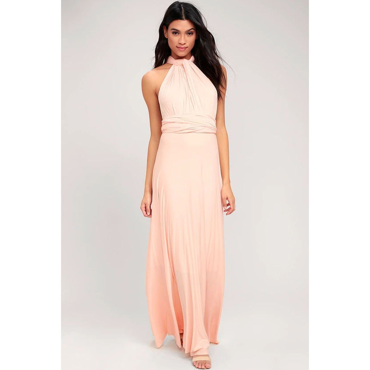 Women Bandage Convertible Boho Maxi Dress