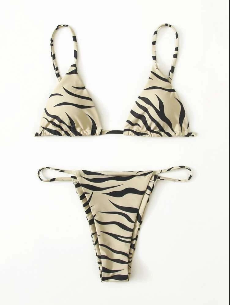 European And American Women's Three-piece Swimsuit