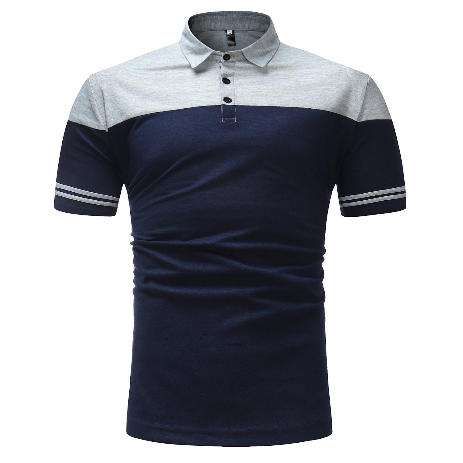 Short sleeve lapel polo shirt