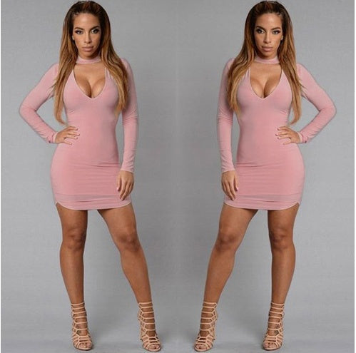 EBay fast selling, European, American, bursting, V collar, cocktail dresses and dress sexy dresses