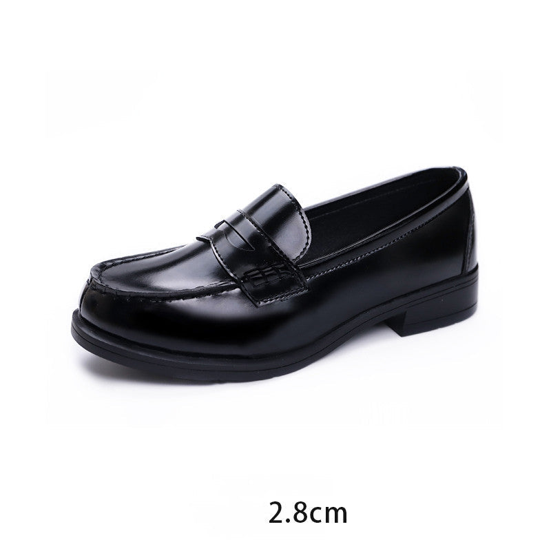 Leather Shoes Low-heel College Style Japanese Uniform Shoes Loafers