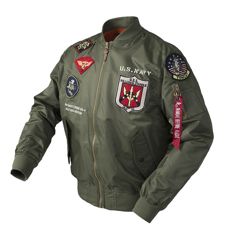 Arrogant Eagle Type Lofty Ambitions Lingyun Air Force Bomber Jacket Men