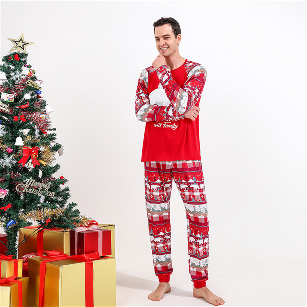 Family Pajama Women's Men's Christmas Set