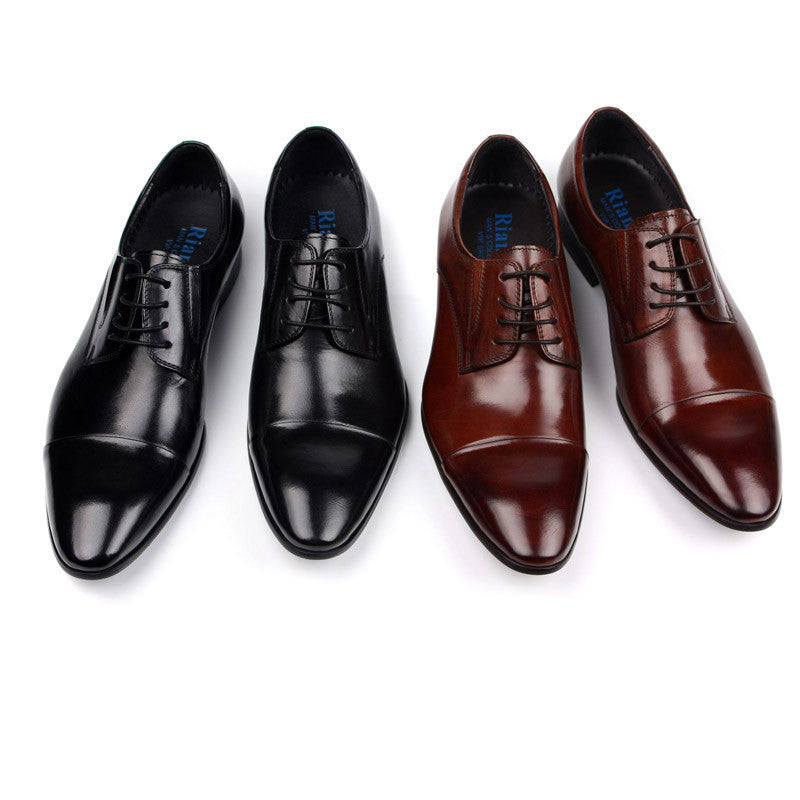 Men's British Pointed-toe Business Dress Shoes