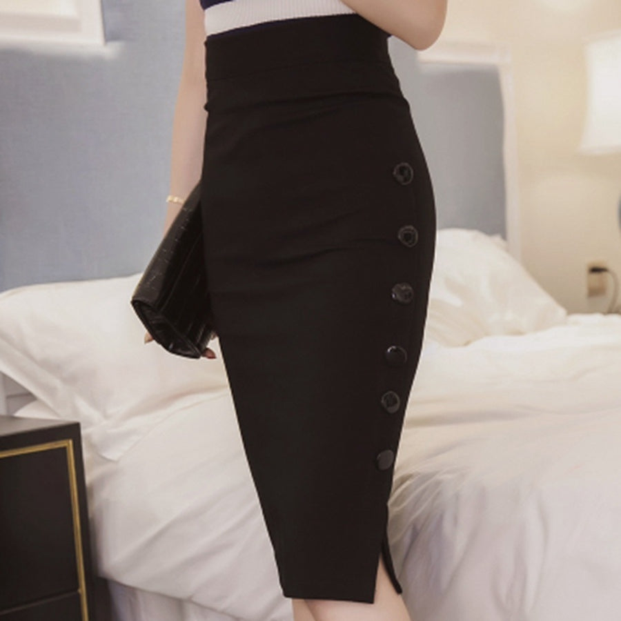 Hip skirt sexy split skirt