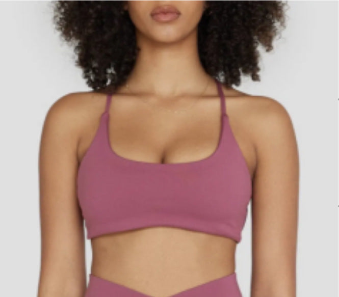 Nude Feel Yoga Bra Outdoor Sports Top For Women