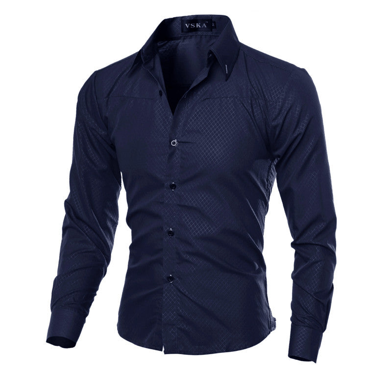 Men's Casual Shirts New Style Men's Long-sleeved Shirts