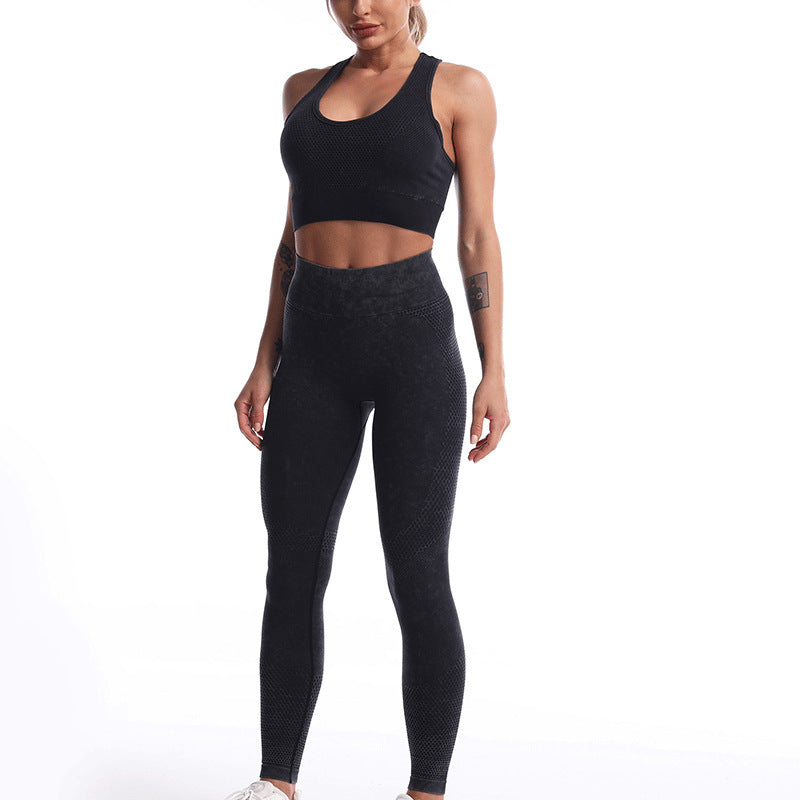 Running Fitness Sports Bra Yoga Suit