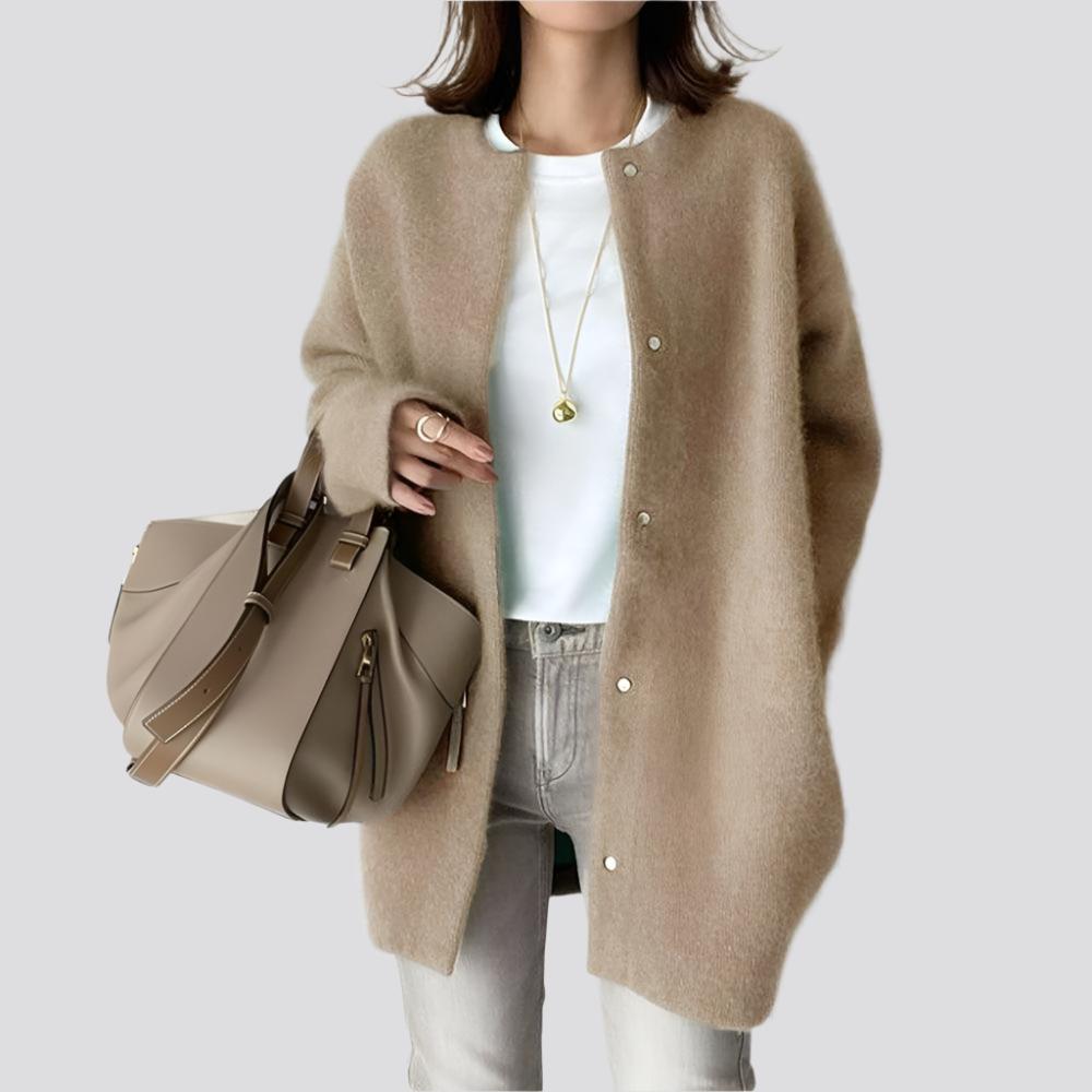 Soft Knitted Coat For Slimming Sense Of Design Women Cardigans Loose Jacket Autumn And Spring