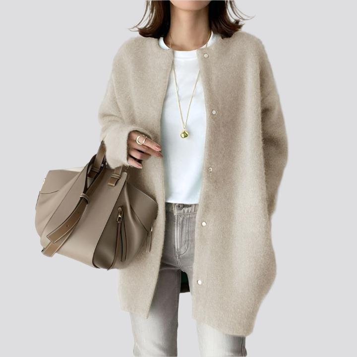 Soft Knitted Coat For Slimming Sense Of Design Women Cardigans Loose Jacket Autumn And Spring