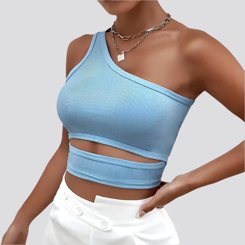 Hot Girl Crop-top Tight-fitting Vest Women's Clothing