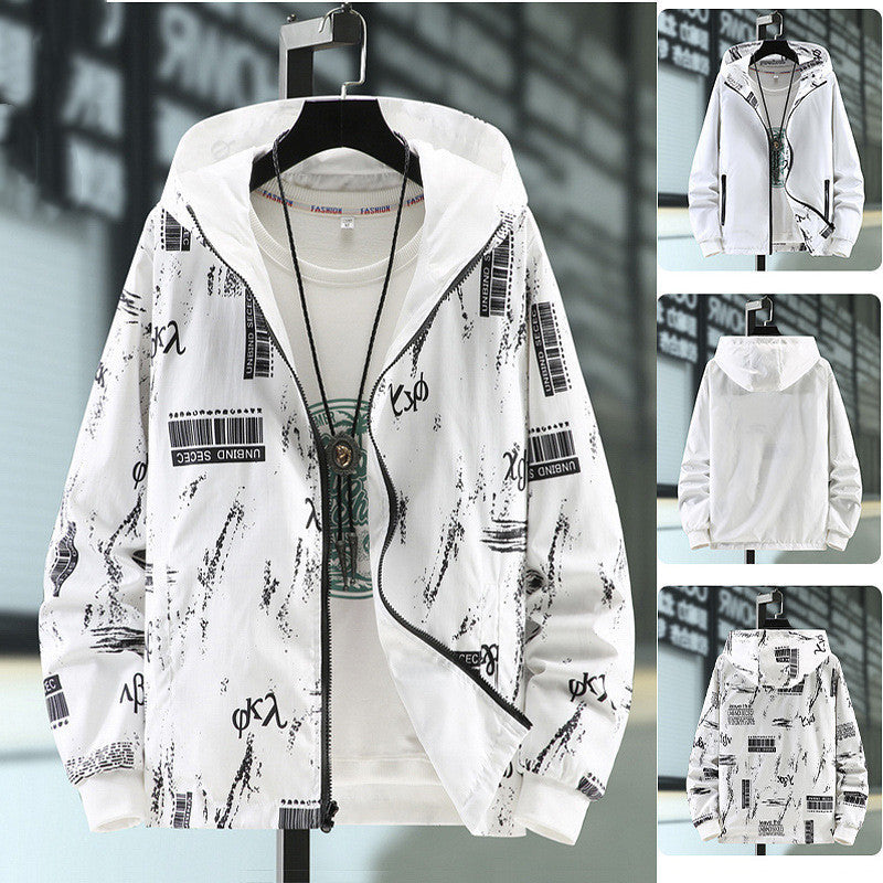 Two-sided Couple Windbreaker Jacket Jacket