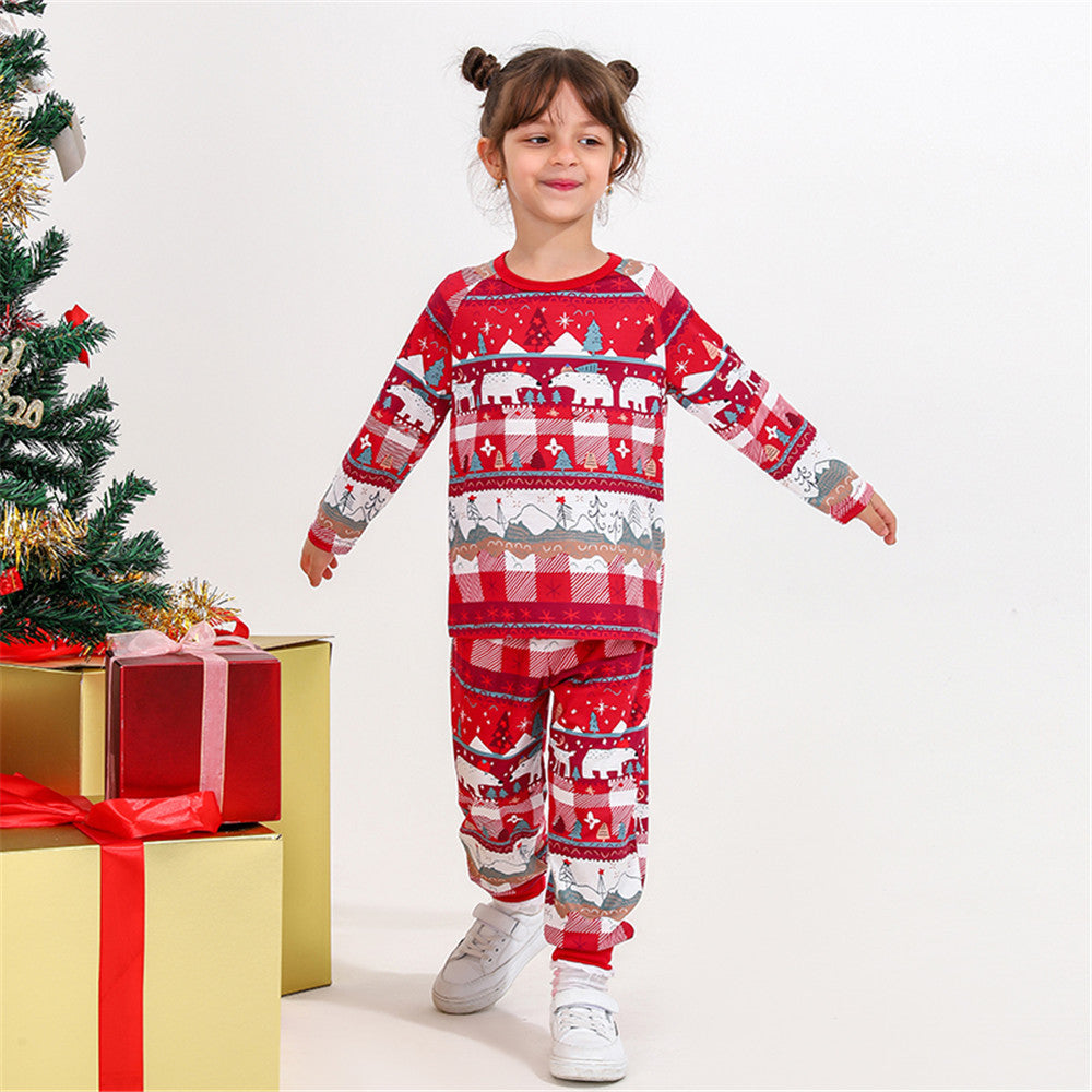 Family Pajama Women's Men's Christmas Set