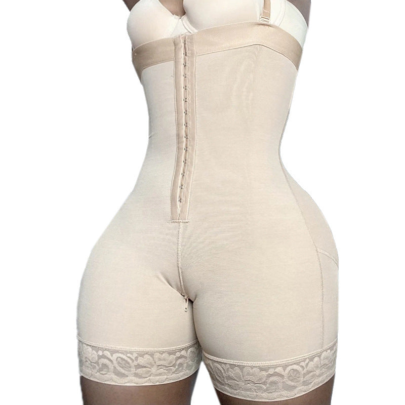 Women's Shapewear One Piece Zipper Plus Size Hip Lift Pants