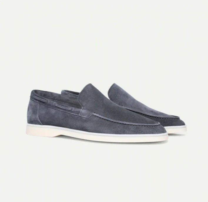 Loafers Matte Suede Slip-on Men